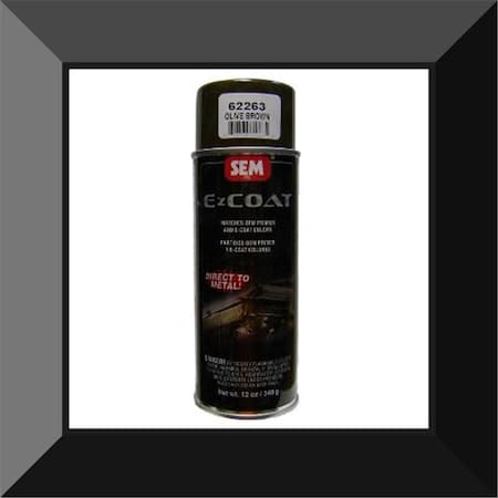 Sem 62263 Ez Coat- Olive Brown- 16Oz.Aerosol SEM-62263